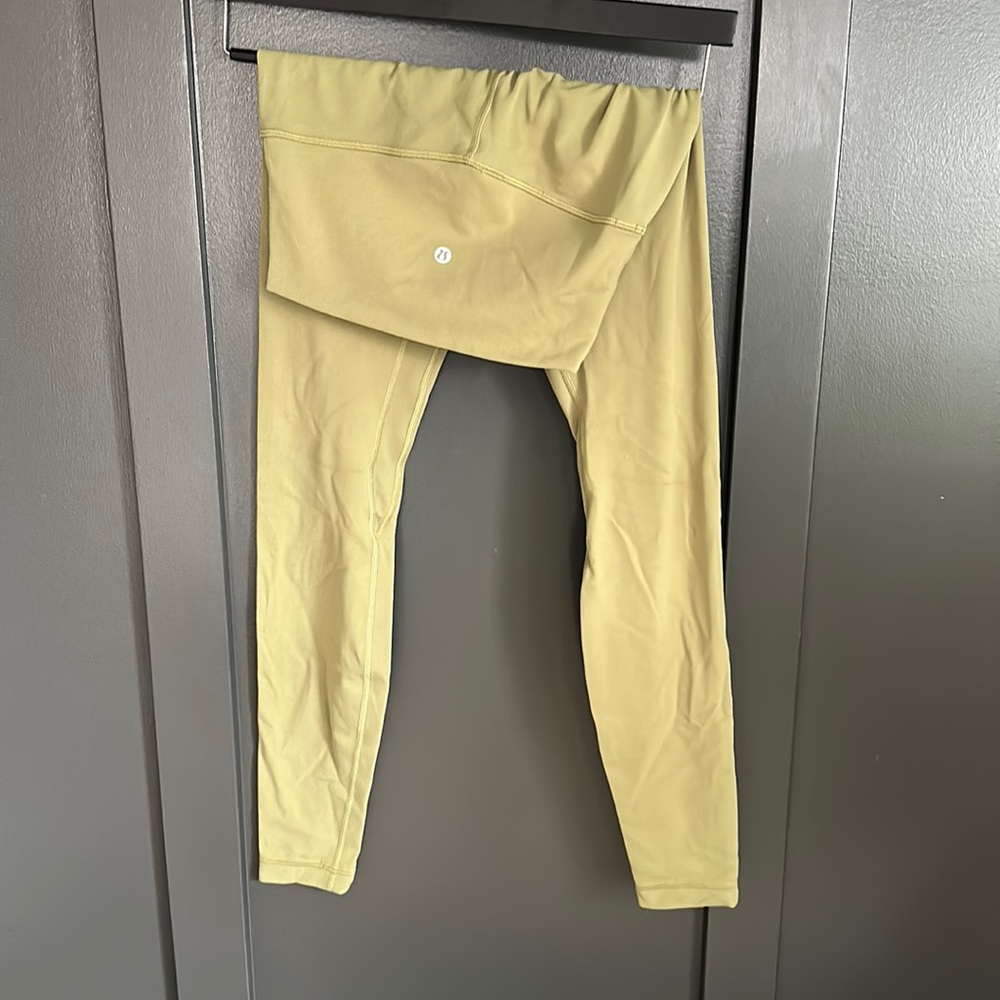 LULULEMON 🧘🏻‍♀️ ALIGN PANT 28” IN BRONZE GREEN
